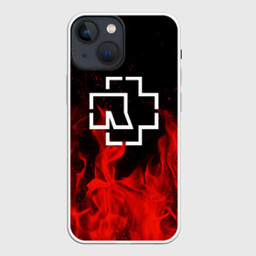 Чехол для iPhone 13 mini с принтом RAMMSTEIN в Новосибирске,  |  | fire | metallica | music | rammstein | rock | металл | металлика | музыка | огонь | пламя | раммштайн | рок | рок группа