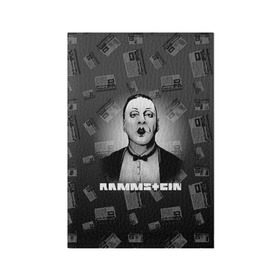 Обложка для паспорта матовая кожа с принтом Rammstein в Новосибирске, натуральная матовая кожа | размер 19,3 х 13,7 см; прозрачные пластиковые крепления | 2019 | du hast | lindemann | radio | rammstein | rammsteinfan | till | группы | линдеманн | метал | музыка | радио | рамштаин | рамштайн | рамштейн | рок | тилль | тиль
