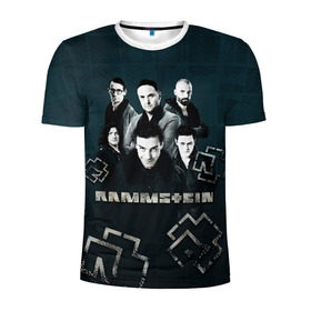 Мужская футболка 3D спортивная с принтом Rammstein в Новосибирске, 100% полиэстер с улучшенными характеристиками | приталенный силуэт, круглая горловина, широкие плечи, сужается к линии бедра | du hast | lindemann | rammstein | rammsteinfan | ramstein | till | группы | линдеманн | метал | музыка | рамштаин | рамштайн | рамштейн | рок | тилль | тиль