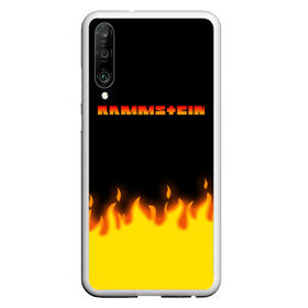 Чехол для Honor P30 с принтом RAMMSTEIN в Новосибирске, Силикон | Область печати: задняя сторона чехла, без боковых панелей | music | rammstein | rock | группа | музыка | музыканты | рамштайн | рок