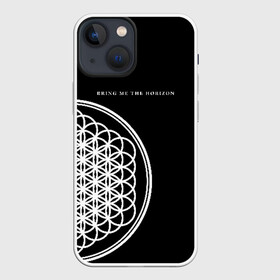 Чехол для iPhone 13 mini с принтом Bring Me the Horizon в Новосибирске,  |  | bmth | bring me the horizon | альтернативный | бмт | бмтх | бмтш | брин | бринг | горизонт | достань для меня | дэткор | зе | метал | ми | рок | хоризон | электроник