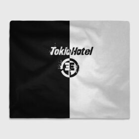 Плед 3D с принтом Tokio Hotel (4) в Новосибирске, 100% полиэстер | закругленные углы, все края обработаны. Ткань не мнется и не растягивается | 