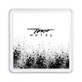 Магнит 55*55 с принтом Tokio Hotel (5) в Новосибирске, Пластик | Размер: 65*65 мм; Размер печати: 55*55 мм | Тематика изображения на принте: 