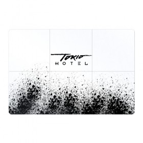 Магнитный плакат 3Х2 с принтом Tokio Hotel (5) в Новосибирске, Полимерный материал с магнитным слоем | 6 деталей размером 9*9 см | Тематика изображения на принте: 