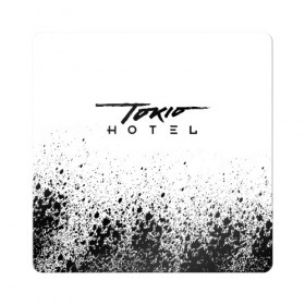 Магнит виниловый Квадрат с принтом Tokio Hotel (5) в Новосибирске, полимерный материал с магнитным слоем | размер 9*9 см, закругленные углы | Тематика изображения на принте: 