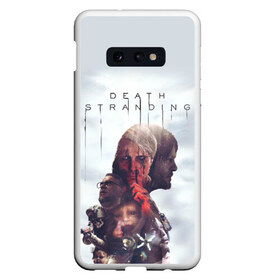 Чехол для Samsung S10E с принтом Death Stranding в Новосибирске, Силикон | Область печати: задняя сторона чехла, без боковых панелей | death | hilermo del toro | kojima productions | norman | reedus | rrdds19 | sam briges | stranding | кодзима | леа сейду | лея | макс | миккельсен | норман | ридус | сэм бриджес