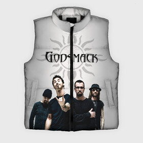 Мужской жилет утепленный 3D с принтом Godsmack в Новосибирске,  |  | alternative | american rock | crimson | grunge | hardrock | heavy | heavy metal | i stand alone | nu metal | post grunge | rock | sully erna | альтернатива | грандж | рок | хард рок | хэви