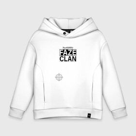 Детское худи Oversize хлопок с принтом cs:go   Faze Clan (Shooter) в Новосибирске, френч-терри — 70% хлопок, 30% полиэстер. Мягкий теплый начес внутри —100% хлопок | боковые карманы, эластичные манжеты и нижняя кромка, капюшон на магнитной кнопке | csgo | faze clan | shooter | ксго | стрелок | фейз | шутер