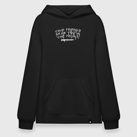 Худи SuperOversize хлопок с принтом Bring Me the Horizon в Новосибирске, 70% хлопок, 30% полиэстер, мягкий начес внутри | карман-кенгуру, эластичная резинка на манжетах и по нижней кромке, двухслойный капюшон
 | bmth | bring me the horizon | альтернативный | бмт | бмтх | бмтш | брин | бринг | горизонт | достань для меня | дэткор | зе | метал | ми | рок | хоризон | электроник