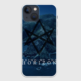 Чехол для iPhone 13 mini с принтом Bring Me the Horizon в Новосибирске,  |  | Тематика изображения на принте: amo | bmth | bring me the horizon | oliver sykes | амо | оливер сайкс