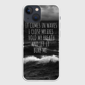 Чехол для iPhone 13 mini с принтом Bring Me The Horizon в Новосибирске,  |  | Тематика изображения на принте: amo | bmth | bring me the horizon | oliver sykes | амо | оливер сайкс