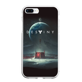 Чехол для iPhone 7Plus/8 Plus матовый с принтом DESTINY в Новосибирске, Силикон | Область печати: задняя сторона чехла, без боковых панелей | bungie | cayde 6 | cyd6 | destiny | destiny 2 | forsaken | gambit | hunter | titan | warlock | банги | варлок | гамбит | дестини | дестини 2 | зур | кейд | кейд 6 | отвергнутые | охотник | титан | туз