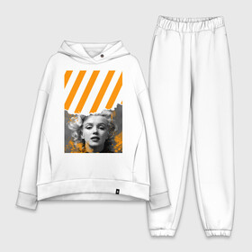 Женский костюм хлопок Oversize с принтом Мэрилин Монро fashion в Новосибирске,  |  | marilyn monroe | off white | off white купить | off white мужская | off white одежда | off white футболка | кофта off white | мэрилин монро | мэрилин монро фото | офф вайт | офф уайт