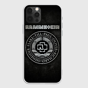 Чехол для iPhone 12 Pro с принтом Rammstein в Новосибирске, силикон | область печати: задняя сторона чехла, без боковых панелей | lindemann | rammstain | rammstein | rammstein 2019 | ramstein | группы | метал | музыка | рок | тилль линдеманн