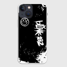 Чехол для iPhone 13 mini с принтом BLINK 182 в Новосибирске,  |  | blink | music | rock | блинк | группа | музыка | музыканты | рок