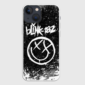 Чехол для iPhone 13 mini с принтом BLINK 182 в Новосибирске,  |  | blink | music | rock | блинк | группа | музыка | музыканты | рок