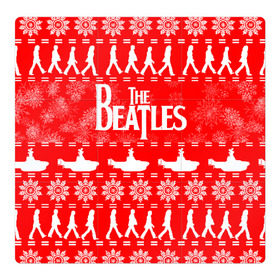 Магнитный плакат 3Х3 с принтом The Beatles (6) в Новосибирске, Полимерный материал с магнитным слоем | 9 деталей размером 9*9 см | beatles | merry christmas | music | rock | the beatles | yellow submarine | битлз | джон леннон | легенда | музыка | новогодний свитшот | новый год | пит бест | рок