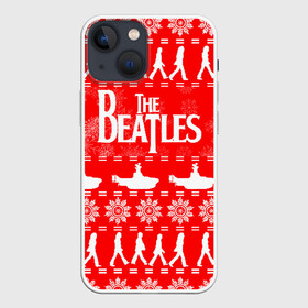 Чехол для iPhone 13 mini с принтом The Beatles (6) в Новосибирске,  |  | beatles | merry christmas | music | rock | the beatles | yellow submarine | битлз | джон леннон | легенда | музыка | новогодний свитшот | новый год | пит бест | рок