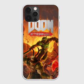 Чехол для iPhone 12 Pro Max с принтом Doom в Новосибирске, Силикон |  | Тематика изображения на принте: cacodemon | doom | eternal | вечность | вечный | дум | итёрнал | какодемон | этернал