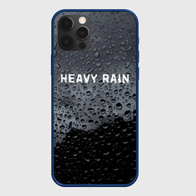 Чехол для iPhone 12 Pro с принтом Heavy Rain в Новосибирске, силикон | область печати: задняя сторона чехла, без боковых панелей | Тематика изображения на принте: дождь | жертва | капает | капли | ливень | мастер | оригами | складывать