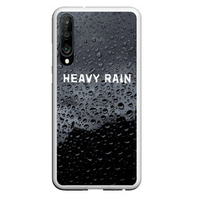 Чехол для Honor P30 с принтом Heavy Rain в Новосибирске, Силикон | Область печати: задняя сторона чехла, без боковых панелей | Тематика изображения на принте: дождь | жертва | капает | капли | ливень | мастер | оригами | складывать