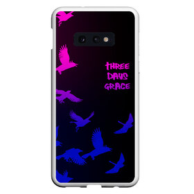 Чехол для Samsung S10E с принтом Three Days Grace (1) в Новосибирске, Силикон | Область печати: задняя сторона чехла, без боковых панелей | days | days grace | music | rock | three days grace | музыка | рок