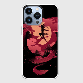 Чехол для iPhone 13 Pro с принтом Princess Mononoke в Новосибирске,  |  | Тематика изображения на принте: ghibli | hayao miyazaki | hime | miyazaki | mononoke | princess | studio | ашитака | гибли | минни | миядзаки | мононоке | моро | фентези