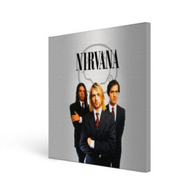 Холст квадратный с принтом Nirvana в Новосибирске, 100% ПВХ |  | 90 | alternative | crimson | david grohl | foo fighters | grunge | kurt cobain | music | nirvana | rip | rock | smile | гранж | группа | девяностые | курт кобейн | музыка | нирвана | рок