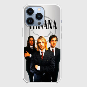 Чехол для iPhone 13 Pro с принтом Nirvana в Новосибирске,  |  | 90 | alternative | crimson | david grohl | foo fighters | grunge | kurt cobain | music | nirvana | rip | rock | smile | гранж | группа | девяностые | курт кобейн | музыка | нирвана | рок