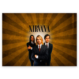 Поздравительная открытка с принтом Nirvana в Новосибирске, 100% бумага | плотность бумаги 280 г/м2, матовая, на обратной стороне линовка и место для марки
 | 90 | alternative | crimson | david grohl | foo fighters | grunge | kurt cobain | music | nirvana | rip | rock | smile | гранж | группа | девяностые | курт кобейн | музыка | нирвана | рок