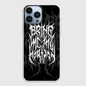 Чехол для iPhone 13 Pro Max с принтом BRING ME THE HORIZON в Новосибирске,  |  | bmth | bring me the horizon | music | rock | бмтш | группа | дэткор | музыка | музыканты | рок | электроник