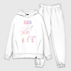 Мужской костюм хлопок OVERSIZE с принтом SUGA BTS АВТОГРАФ в Новосибирске,  |  | bts | bts boy | bts love | k pop | love yourself | suga. | айдол | битиэс | бтс | ким тэ хен | фанфик бтс | чон чонгук