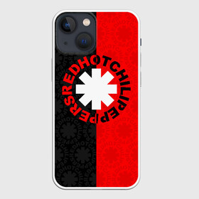 Чехол для iPhone 13 mini с принтом RED HOT CHILI PEPPERS в Новосибирске,  |  | music | red hot chili peppers | rhcp | rock | группа | музыка | музыканты | рок | рхчп