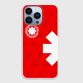 Чехол для iPhone 13 Pro с принтом RED HOT CHILI PEPPERS в Новосибирске,  |  | Тематика изображения на принте: red hot chili peppers | rhcp | рхчп