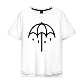 Мужская футболка хлопок Oversize с принтом BRING ME THE HORIZON в Новосибирске, 100% хлопок | свободный крой, круглый ворот, “спинка” длиннее передней части | bmth | bring me the horizon