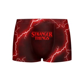 Мужские трусы 3D с принтом STRANGER THINGS в Новосибирске, 50% хлопок, 50% полиэстер | классическая посадка, на поясе мягкая тканевая резинка | Тематика изображения на принте: 011 | eggo | eleven | friends don t lie | netflix | season 3 | stranger things | демогоргон | нетфликс | одиннадцатая | очень странные дела | сезон 3