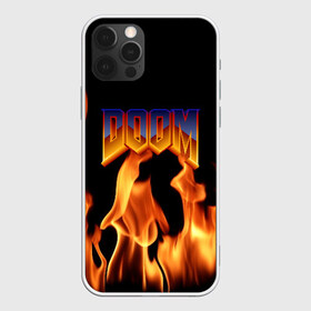 Чехол для iPhone 12 Pro Max с принтом DOOM в Новосибирске, Силикон |  | doom | doom eternal | game | дум | игры