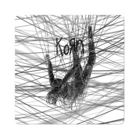 Магнит виниловый Квадрат с принтом Korn: The Nothing в Новосибирске, полимерный материал с магнитным слоем | размер 9*9 см, закругленные углы | alternative | heavy | korn | koяn | metal | rapcore | rock | the nothing | youll never find me | джонатан дэвис | корн | корни | коян | ню метал | нюметал | рок