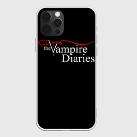 Чехол для iPhone 12 Pro Max с принтом Дневники Вампира в Новосибирске, Силикон |  | the vampire diaries | дневники вампира
