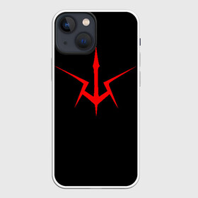 Чехол для iPhone 13 mini с принтом Code Geass logo red в Новосибирске,  |  | Тематика изображения на принте: anime | аниме | код гиас | код гиасс