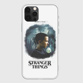 Чехол для iPhone 12 Pro с принтом STRANGER THINGS в Новосибирске, силикон | область печати: задняя сторона чехла, без боковых панелей | 11 | eleven | stranger | things | дела | крайне | оди | одиннадцатая | одиннадцать | очень | события | странные