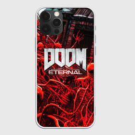 Чехол для iPhone 12 Pro Max с принтом DOOM ETERNAL в Новосибирске, Силикон |  | Тематика изображения на принте: doom | doom eternal | game | дум