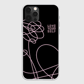 Чехол для iPhone 12 Pro с принтом BTS в Новосибирске, силикон | область печати: задняя сторона чехла, без боковых панелей | bangtan boys | beyond the scene | bts | k pop | kpop | love yourself | бтс | к поп