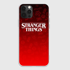 Чехол для iPhone 12 Pro Max с принтом STRANGER THINGS в Новосибирске, Силикон |  | stranger things | очень странные дела