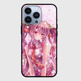 Чехол для iPhone 13 Pro с принтом Ванильная Hatsune Miku в Новосибирске,  |  | anime | character | geisha | hatsune miku | japan | kimono | manga | style | аниме | вокалоид | девушки | манга | мульт | оружие | сёдзё | сериал | хатсуне мику