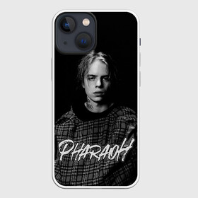 Чехол для iPhone 13 mini с принтом PHARAOH (Ч Б) в Новосибирске,  |  | dead | dead dynasty | dynasty | pharaoh | rap | реп | рэп | фара | фараон