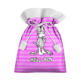 Подарочный 3D мешок с принтом Lil Peep (Hell Boy) в Новосибирске, 100% полиэстер | Размер: 29*39 см | alone | boy | hell | hell boy | lil | lil peep | peep | rap | sad | лил пип | маленький пип | пип | реп | рэп