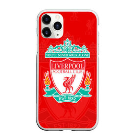 Чехол для iPhone 11 Pro Max матовый с принтом Liverpool (2) в Новосибирске, Силикон |  | champions | england | league | liverpool | англия | ливерпуль | лига | чемпионов