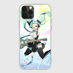 Чехол для iPhone 12 Pro с принтом Hatsune Miku  в Новосибирске, силикон | область печати: задняя сторона чехла, без боковых панелей | anime | character | geisha | hatsune miku | japan | kimono | manga | style | аниме | вокалоид | девушки | манга | мульт | оружие | сёдзё | сериал | хатсуне мику