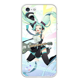 Чехол для iPhone 5/5S матовый с принтом Hatsune Miku в Новосибирске, Силикон | Область печати: задняя сторона чехла, без боковых панелей | anime | character | geisha | hatsune miku | japan | kimono | manga | style | аниме | вокалоид | девушки | манга | мульт | оружие | сёдзё | сериал | хатсуне мику